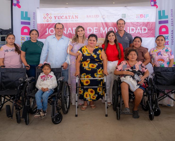 Movilidad que transforma vidas: DIF Yucatán cierra el año entregando aparatos de movilidad al oriente del estado
