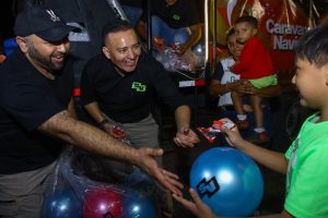 La Caravana Valiente entregó miles de juguetes durante la Navidad en las comisarías de Mérida, llevando sonrisas y esperanza a niñas y niños de la zona.