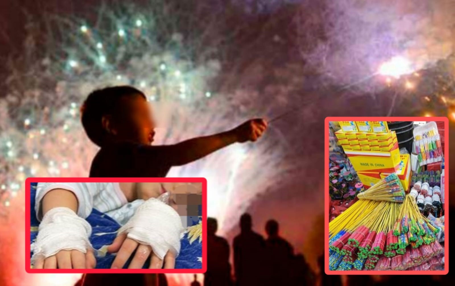 ¡Celebra seguro! Reduce riesgos con pirotecnia estas fiestas y protege a los niños