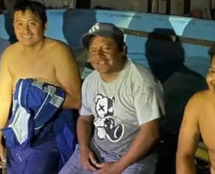 Protocolos activados en Chicxulub Puerto Rescataron a cuatro pescadores