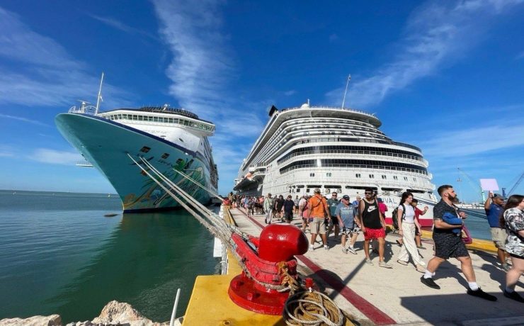 Yucatán se despide del año con un espectacular arribo de 19 cruceros en diciembre