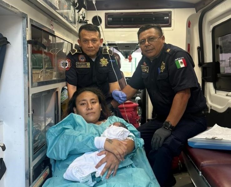 En plena emergencia: nace bebé en ambulancia de la SSP