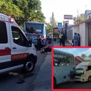 Brutal choque entre Va y Ven y taxi colectivo deja varios lesionados