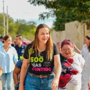 Cecilia Patrón supervisó diversos trabajos en Santa Cruz Palomeque y escucha vecinos