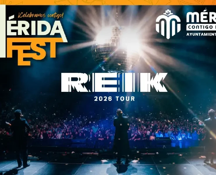 Concierto de Reik en el Mérida Fest será inolvidable