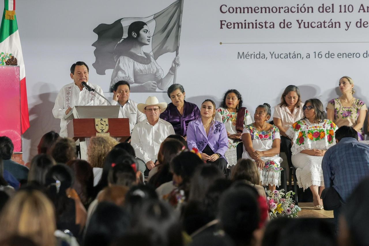El legado que cambió la historia: conmemoran el Primer Congreso Feminista de Yucatán y México