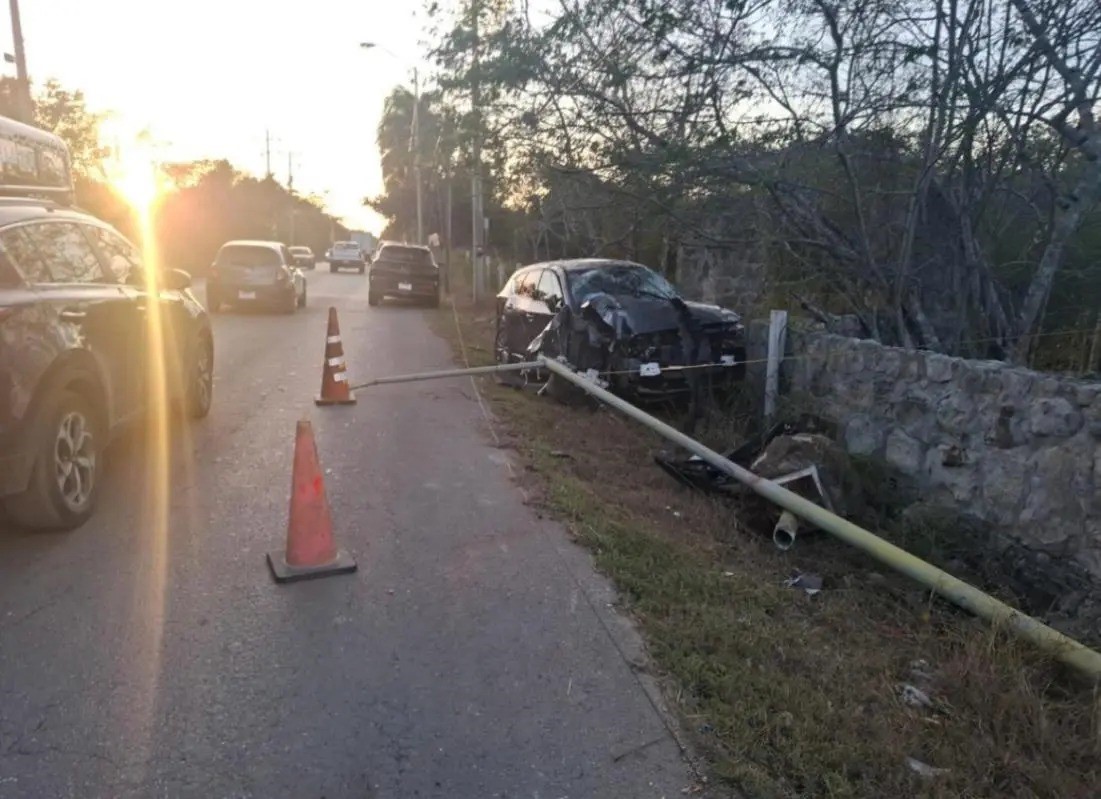 Impactante choque: consejero del Iepac se ve involucrado en accidente vial