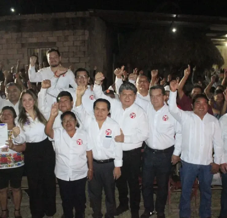 El PRI fortalece su presencia con fuerza maya