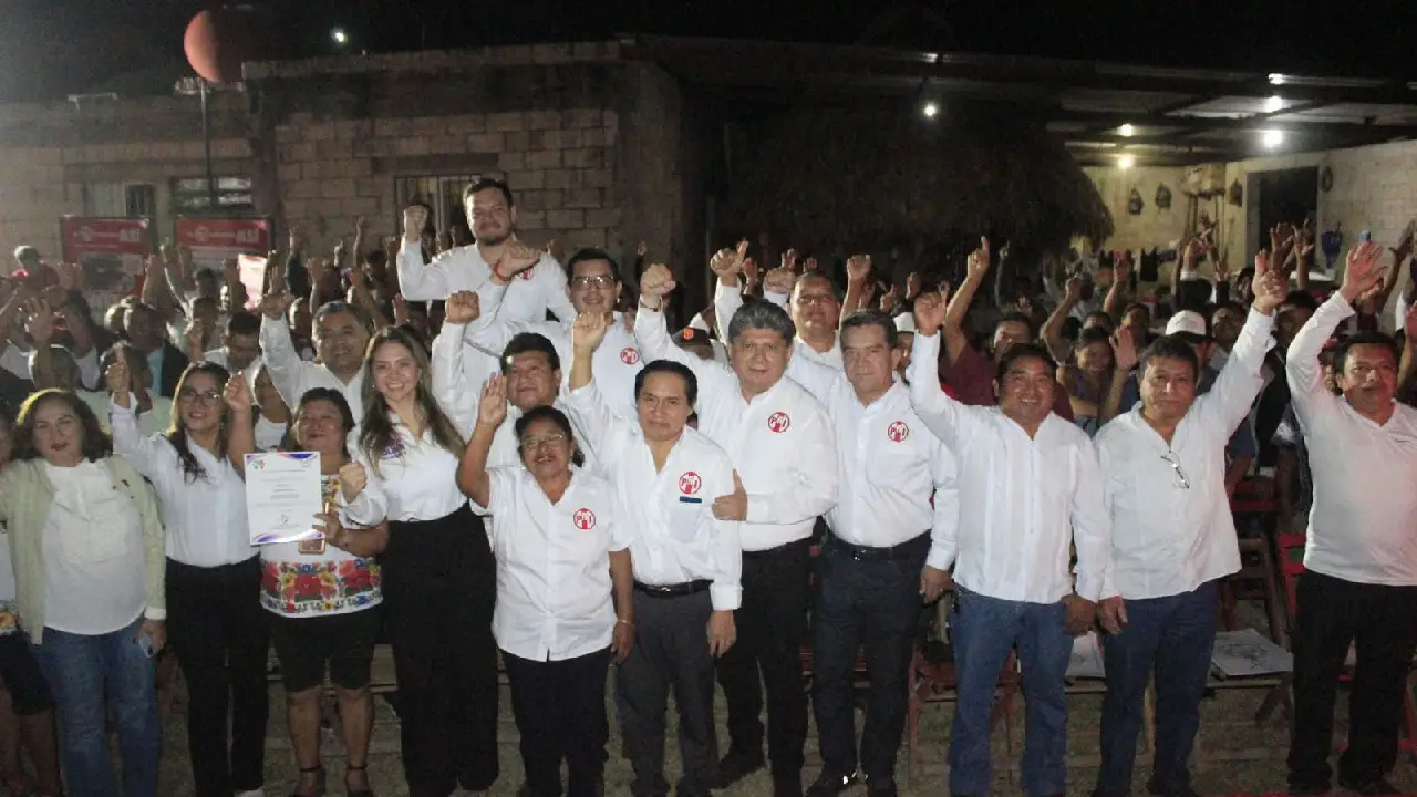 El PRI fortalece su presencia con fuerza maya