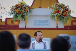 El Gobernador Joaquín Díaz Mena encabezó el homenaje luctuoso, subrayando que el Legado de Felipe Carrillo Puerto continúa vigente como guía para un gobierno cercano, honesto y comprometido con Yucatán.