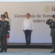Gobernador Joaquín Díaz Mena encabeza ceremonia de cambio de mando en la 32a Zona Militar