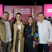 Gobernador Joaquín Díaz Mena rinde cuentas en Izamal