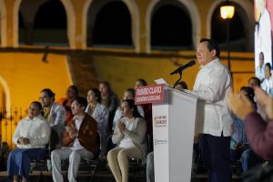El mandatario encabezó en el Pueblo Mágico la presentación del informe regional correspondiente al Primer Informe de Gobierno