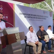 Gobierno Estatal garantiza agua potable en Ixil tras décadas de rezago