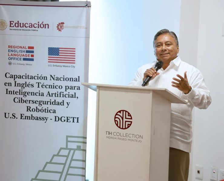 Inauguran congreso de inglés técnico para IA, ciberseguridad y robótica en Yucatán