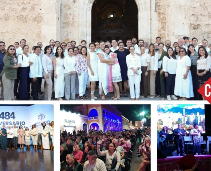 La historia y la unión de Mérida en el marco de su 484 aniversario