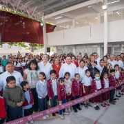Reabre con mejores instalaciones la primaria Adolfina Cardeña Marín de Arceo