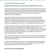 SCJN defiende compra de camionetas blindadas y Sheinbaum exige transparencia sobre el gasto