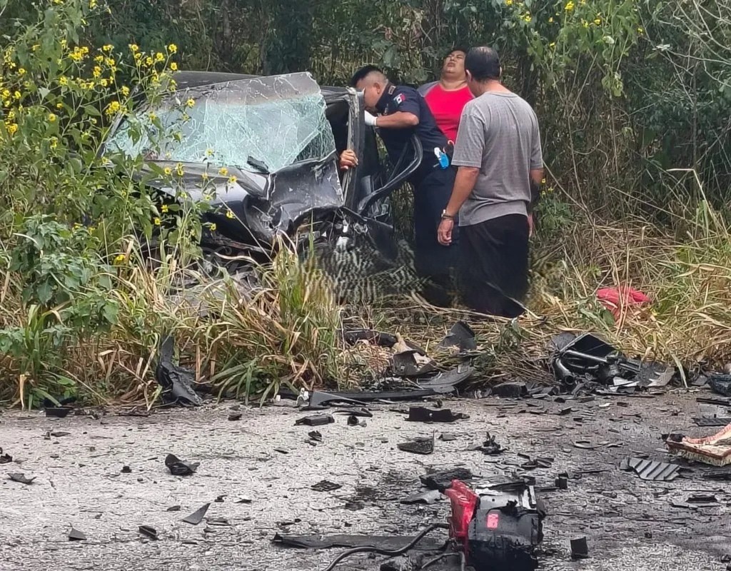 Tragedia carretera en Tizimín deja muerte y heridos graves