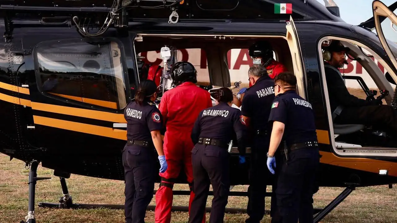 Traslado aeromédico en Bell 429 salva vida