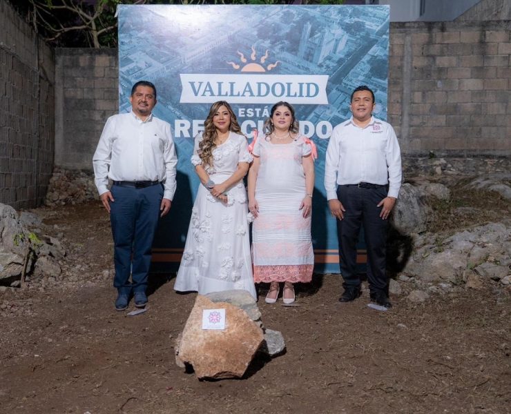 Yucatán fortalece la atención al autismo con la colocación de la primera piedra de la Sala Azul en Valladolid
