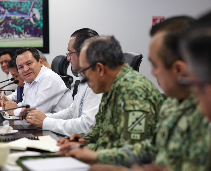Gobierno de Yucatán refuerza estrategia para proteger la paz estatal