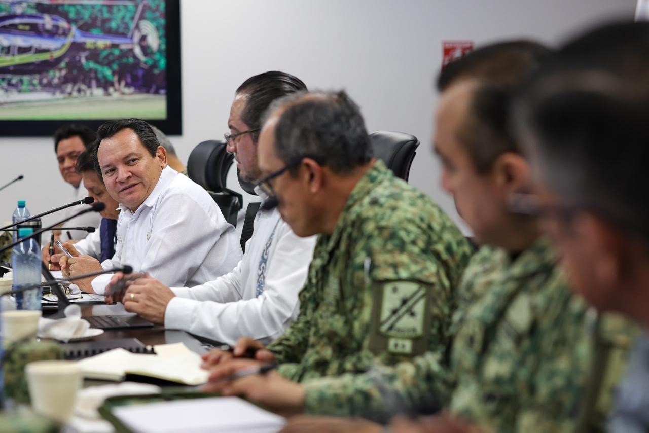 Gobierno de Yucatán refuerza estrategia para proteger la paz estatal