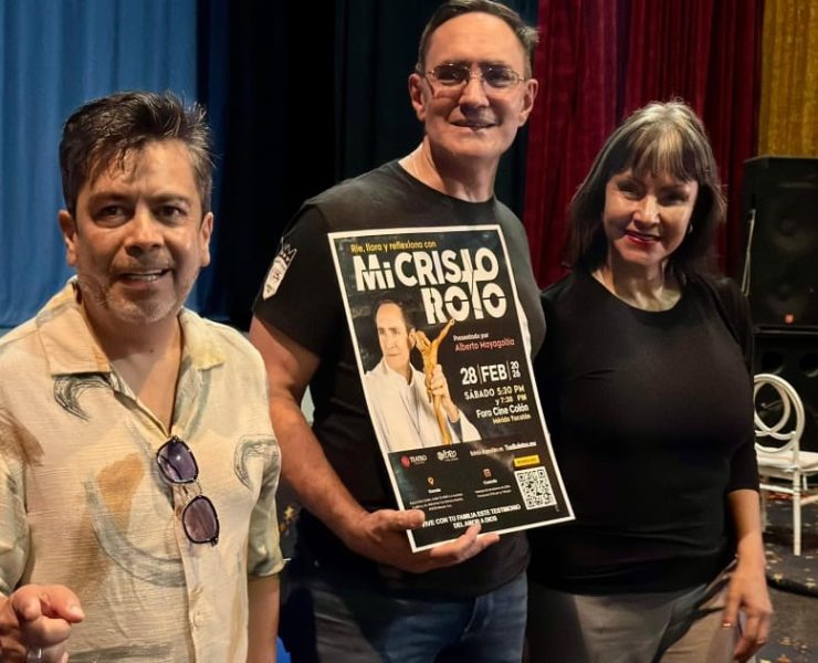 Alberto Mayagoitia está en Mérida para presentar la obra Mi Cristo Roto