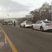 Ambulancia en llamas: Impactante incendio en carretera federal