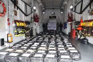 El aseguramiento en altamar representa un fuerte golpe a las redes del narcotráfico que operan en rutas estratégicas del Pacífico mexicano.