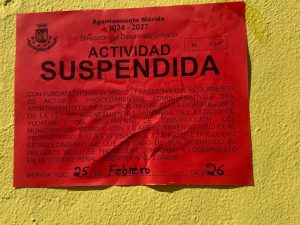 Clausura del restaurante “Parceros” en Francisco de Montejo tras operativo donde el Ayuntamiento de Mérida frenó negocio, dejando a más de 25 trabajadores en incertidumbre laboral.