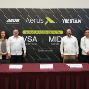 Conectividad Imparable: Yucatán fortalece su conectividad regional con la reactivación del vuelo Villahermosa-Mérida de Aerus