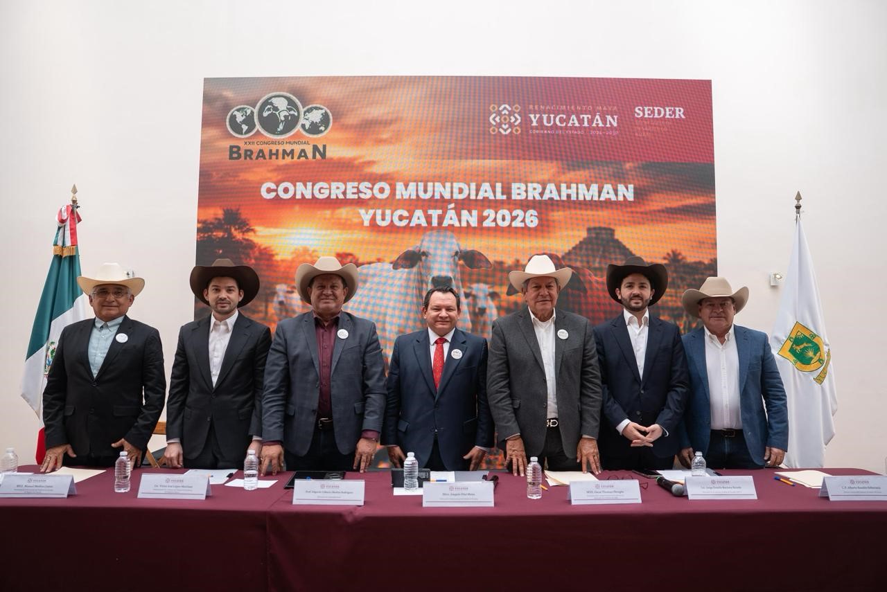 Congreso Mundial Brahman 2026: Yucatán será epicentro ganadero mundial