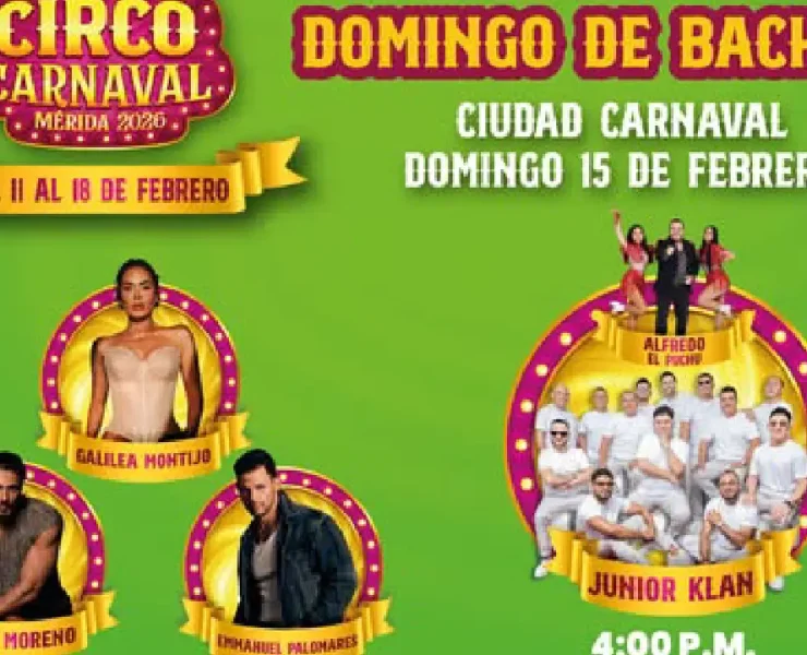 Domingo de Bachata en Circo Carnaval ritmo, romance y tradición