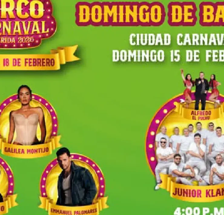 Domingo de Bachata en Circo Carnaval ritmo, romance y tradición
