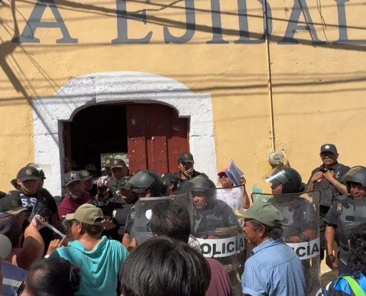 Enfrentamiento en Kinchil por venta de tierras ejidales desata caos