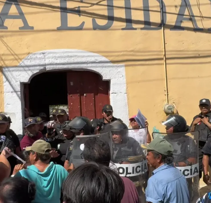 Enfrentamiento en Kinchil por venta de tierras ejidales desata caos