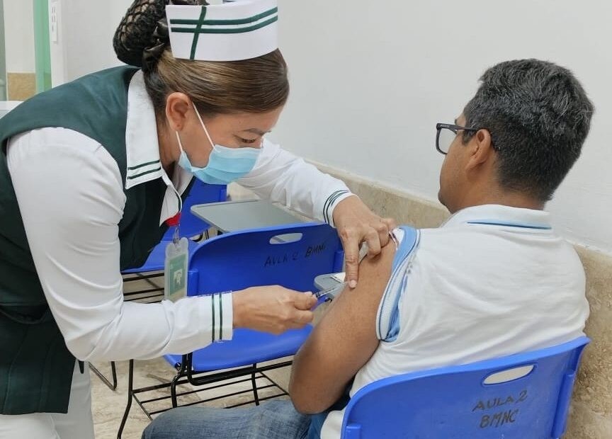 Yucatecos responden: IMSS Yucatán aplicó 15 mil vacunas vs sarampión