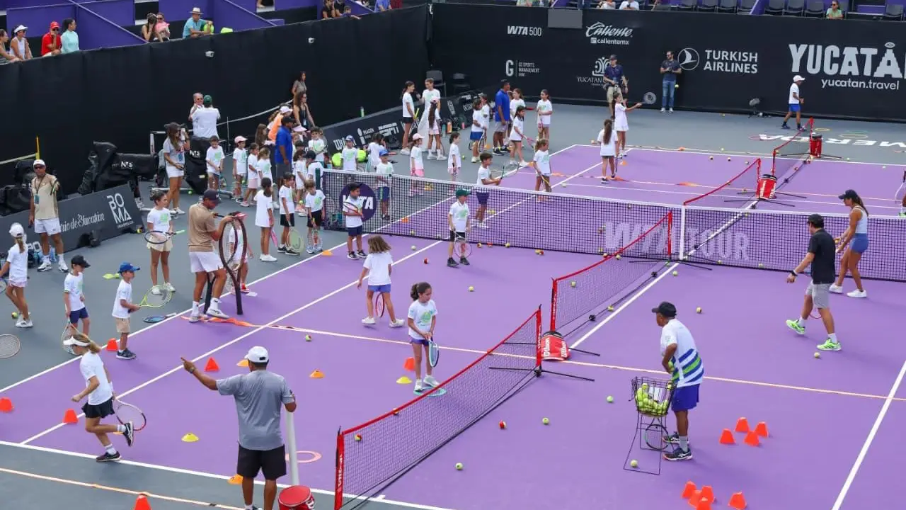 Magia del tenis en Mérida inspira campeones