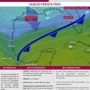 Nuevo frente frío mantendrá ambiente frío en Yucatán hasta febrero