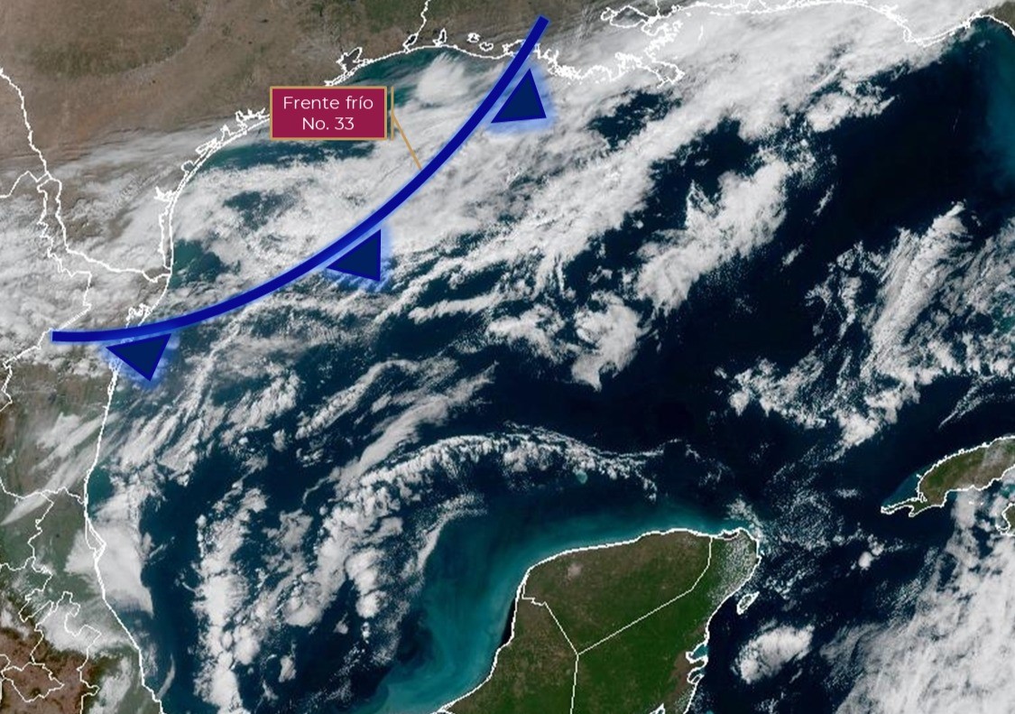 Persistirán bajas temperaturas en Yucatán por nuevo frente frío