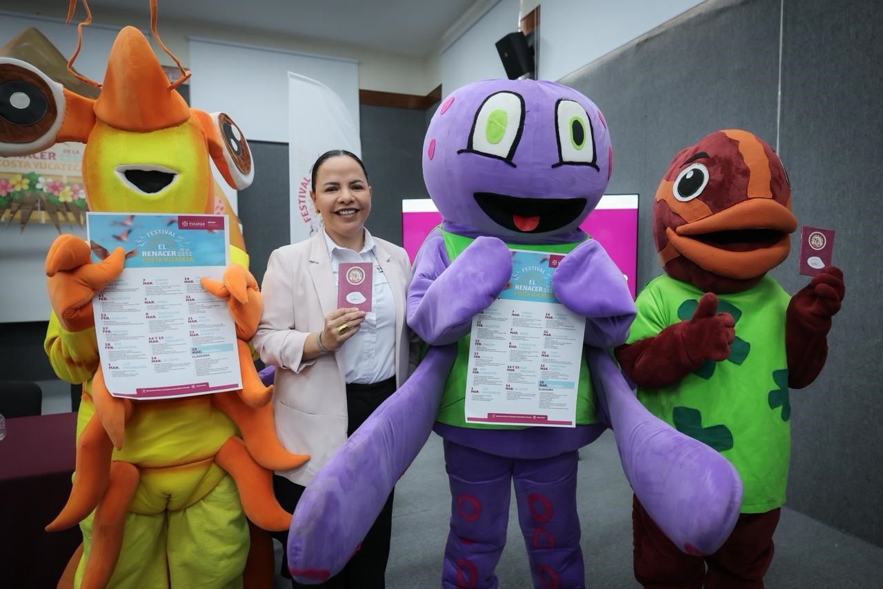 Renacer Costero: Puertos yucatecos vibrarán con Festival Renacer de la Costa 2026