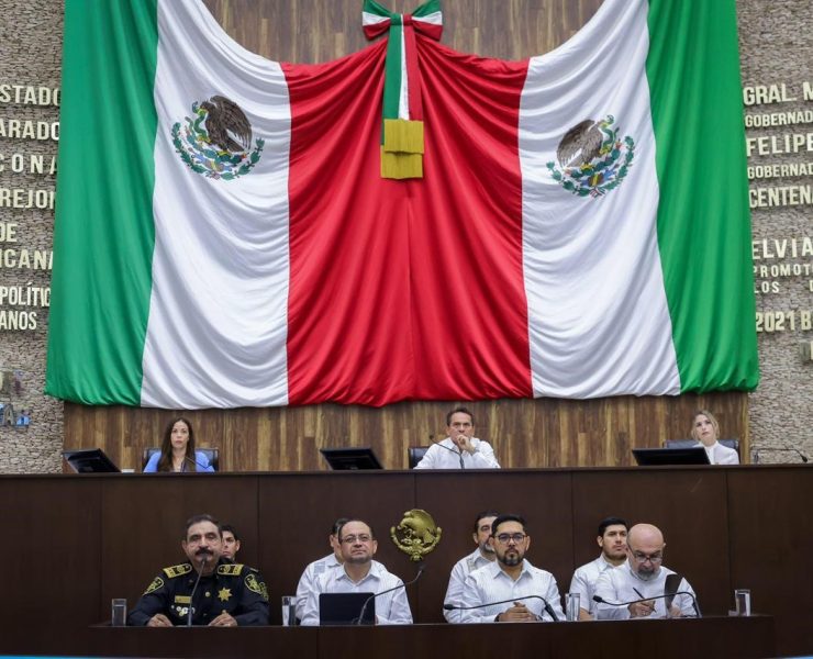 Secretarios estatales presentan ante el Congreso avances del primer año del Renacimiento Maya