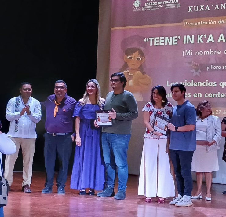 Estudiantes de la Universidad Anáhuac Mayab participan en el estreno del cortometraje animado “Teene’ in K’a abae’ Martha” (Mi nombre es Martha)
