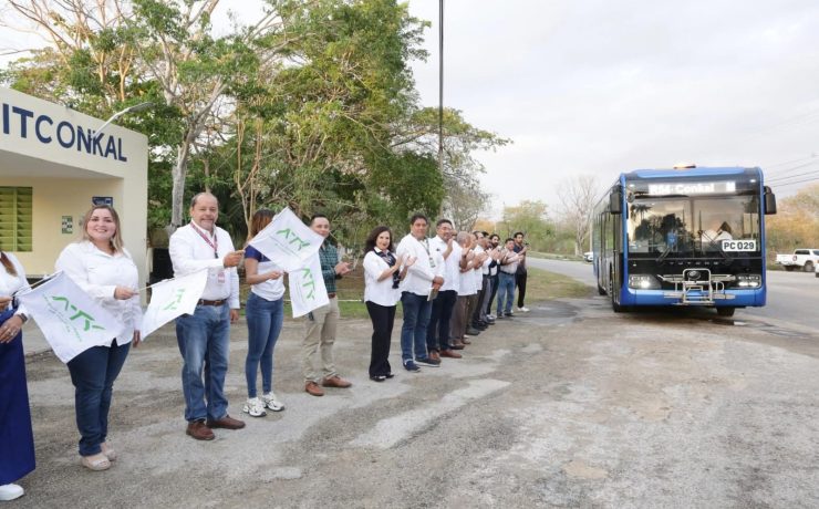 ATY pone en marcha la nueva ruta Va y Ven que une Mérida con Conkal