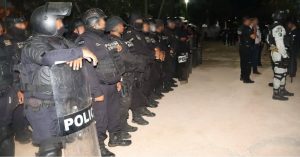 Elementos estatales y federales realizaron una revisión preventiva en el Centro de Reinserción Social de Tekax para reforzar la seguridad interna.