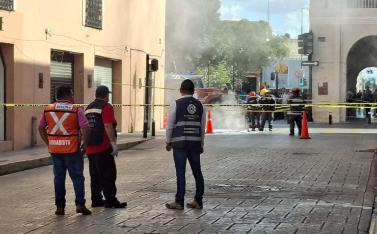 Explosión Impactante: Corto circuito en subestación CFE afecta Centro de Mérida