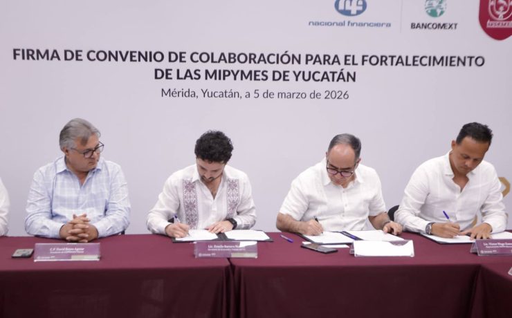 Gobierno y Nafin impulsan crecimiento empresarial para fortalecer MiPyMEs en Yucatán