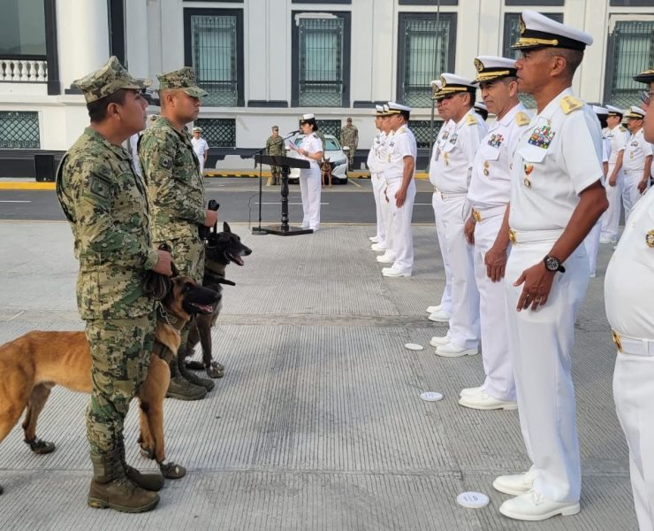 Héroes Caninos: Emotiva ceremonia de retiro en Veracruz