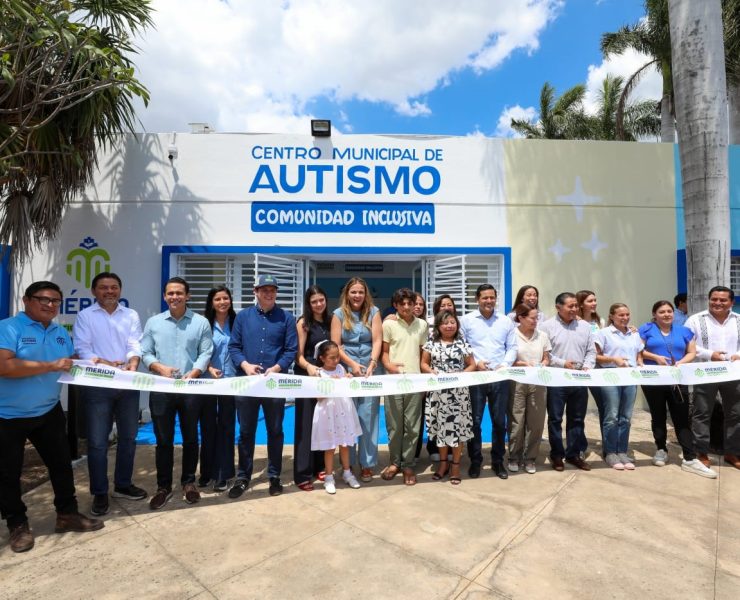 Inauguran el Centro Municipal de Autismo que fortalece la atención a las familias.